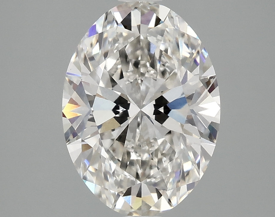 OROLEV Lab Grown Diamond Oval 2.57 Carats - Certification No.768610317