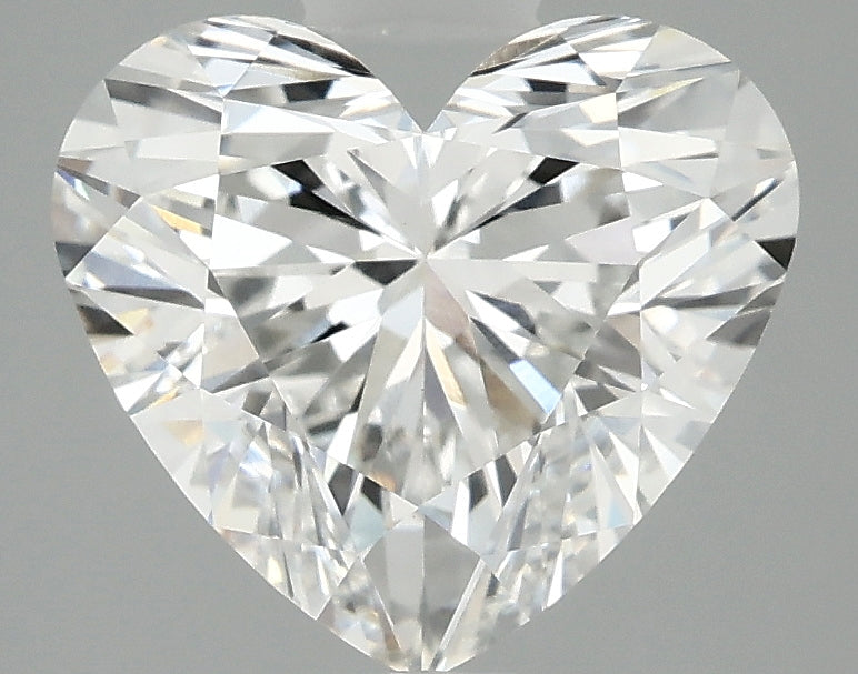 OROLEV Lab Grown Diamond Heart 2.98 Carats - Certification No.720516734