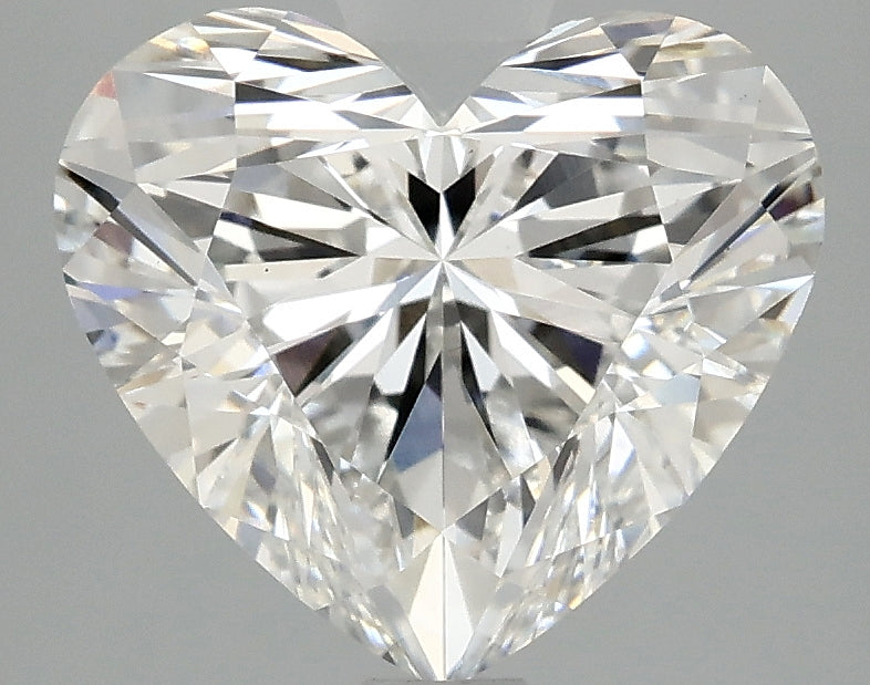 OROLEV Lab Grown Diamond Heart 3.09 Carats - Certification No.702577332