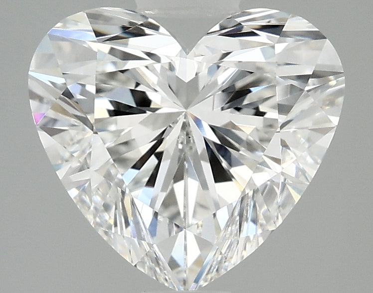 OROLEV Lab Grown Diamond Heart 2.56 Carats - Certification No.717597232