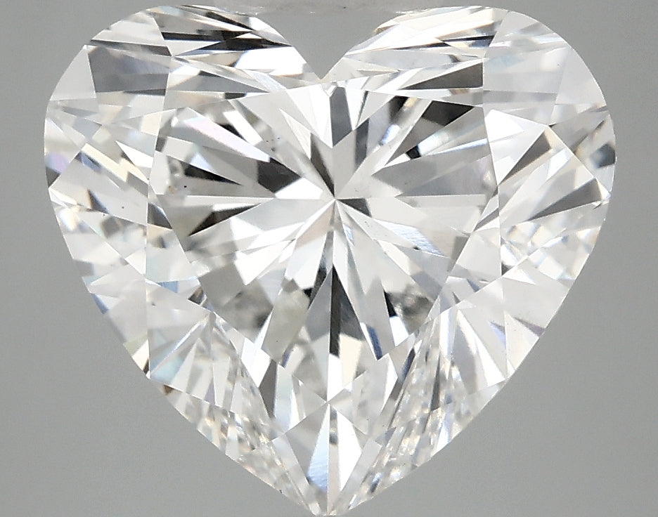 OROLEV Lab Grown Diamond Heart 4.77 Carats - Certification No.756585581
