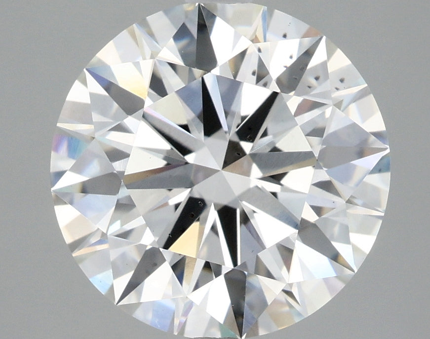 OROLEV Lab Grown Diamond Round Brilliant 3.79 Carats - Certification No.640497089