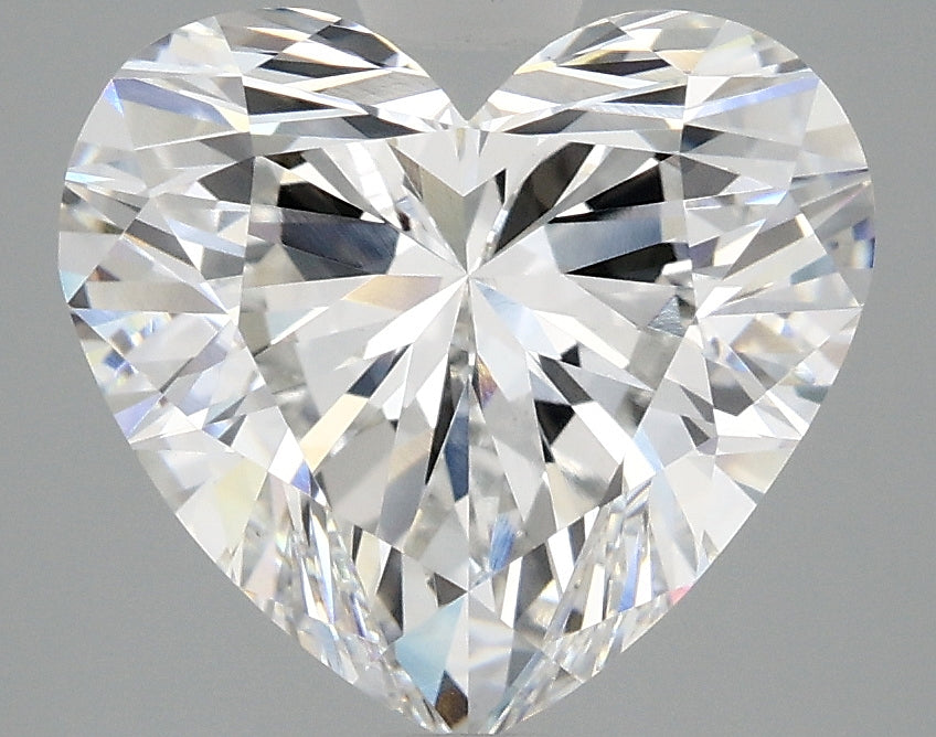 OROLEV Lab Grown Diamond Heart 4.09 Carats - Certification No.704545583