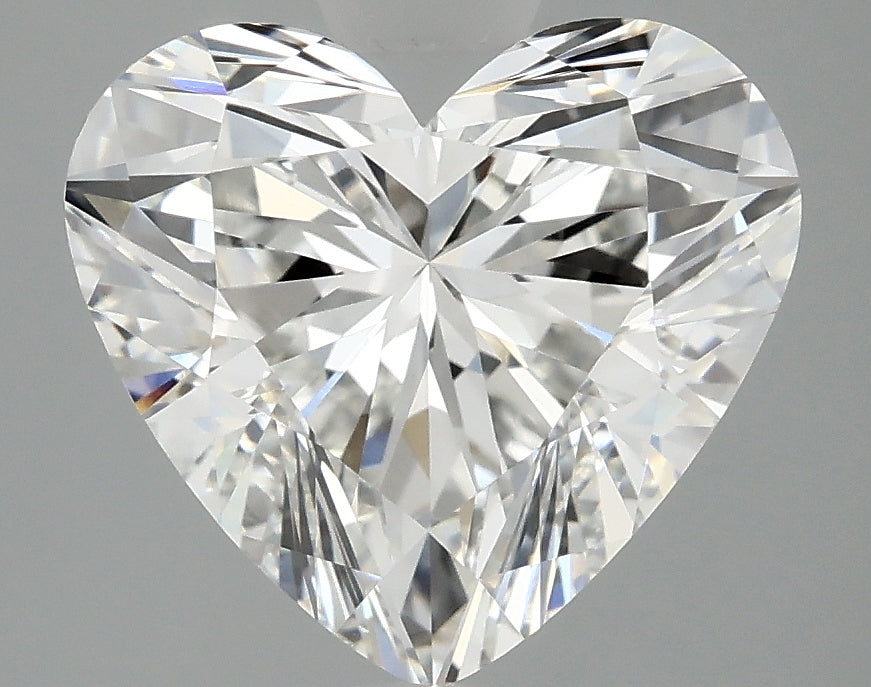 OROLEV Lab Grown Diamond Heart 3.03 Carats - Certification No.710548336