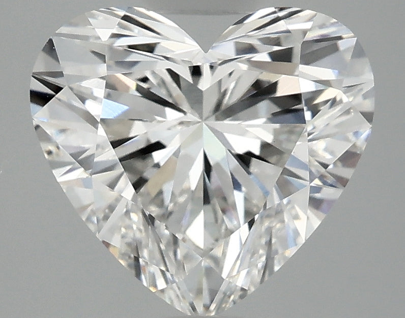 OROLEV Lab Grown Diamond Heart 3.05 Carats - Certification No.717509180