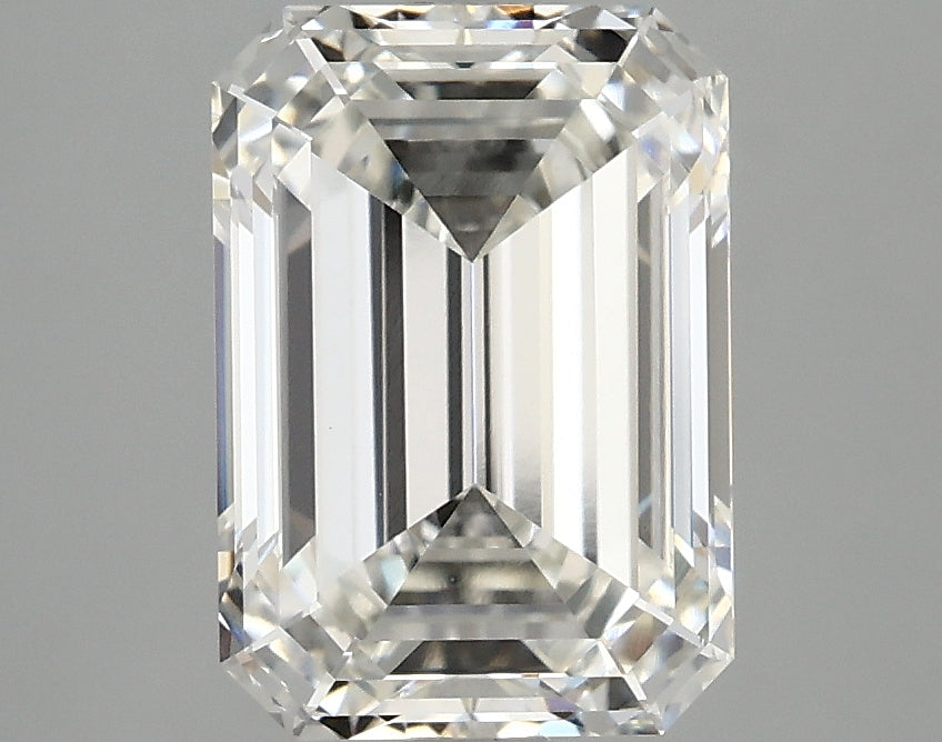 OROLEV Lab Grown Diamond Emerald 3.09 Carats - Certification No.755526176