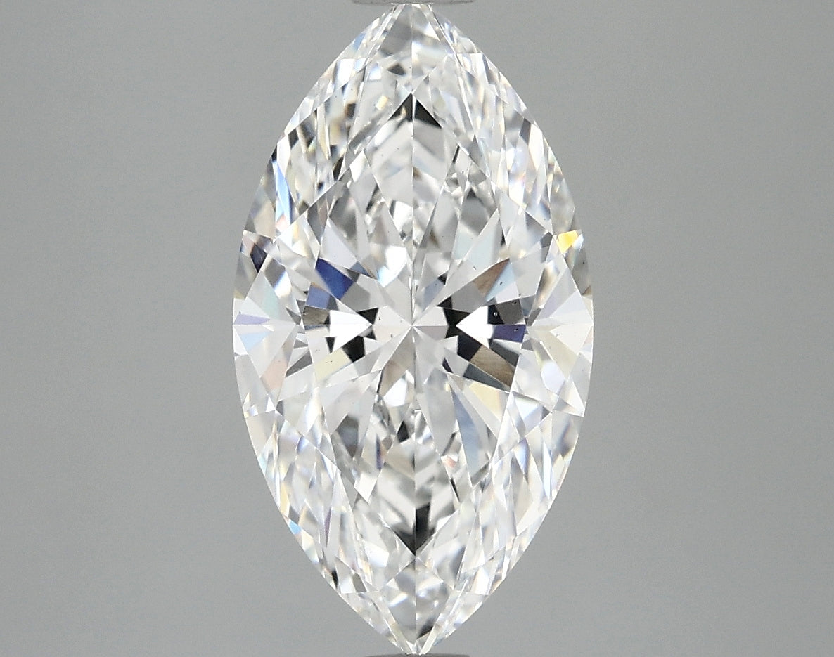 OROLEV Lab Grown Diamond Marquise 3.04 Carats - Certification No.749517378