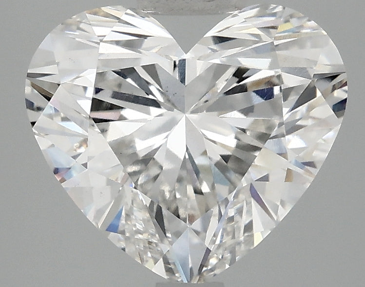 OROLEV Lab Grown Diamond Heart 3.02 Carats - Certification No.714506217