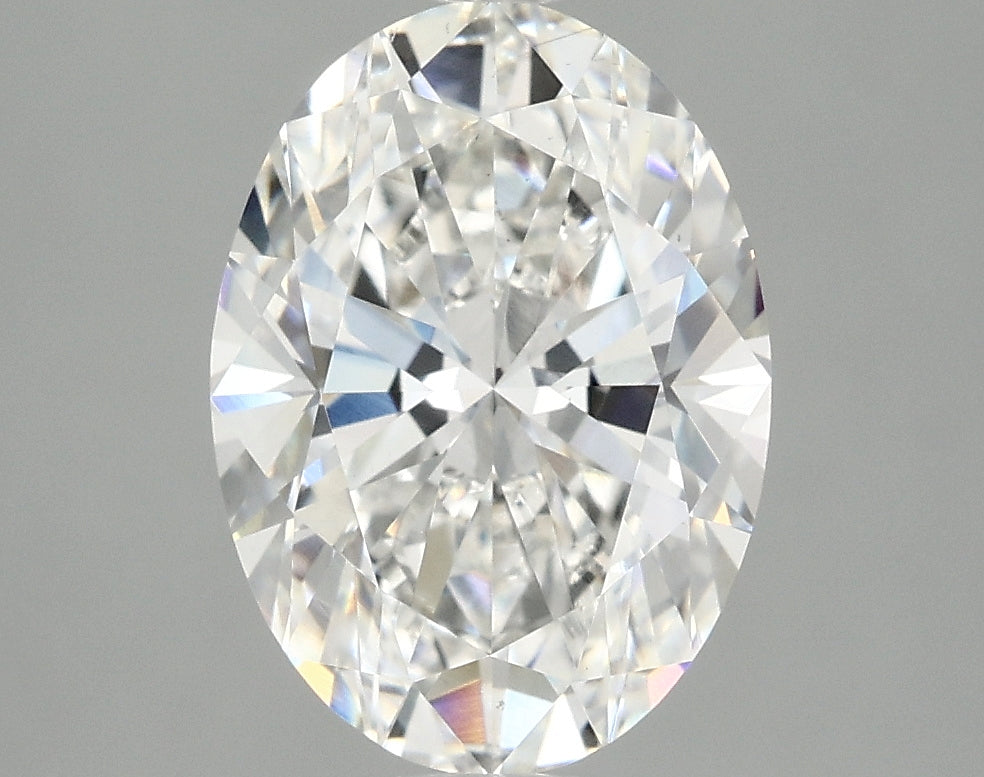 OROLEV Lab Grown Diamond Oval 2.52 Carats - Certification No.763604083