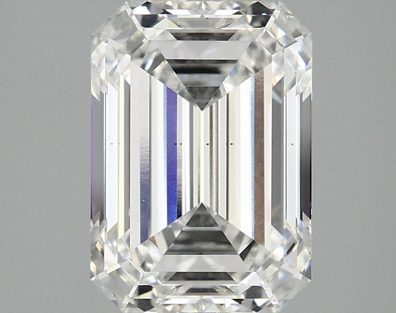 OROLEV Lab Grown Diamond Emerald 2.59 Carats - Certification No.785616966