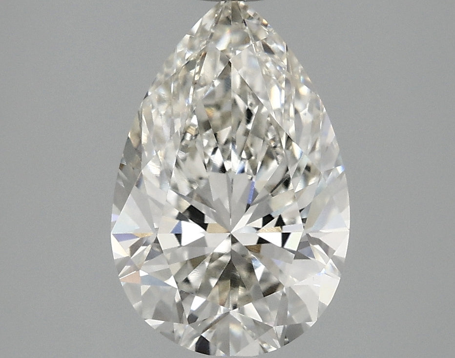 OROLEV Lab Grown Diamond Pear 2.1 Carats - Certification No.780614221