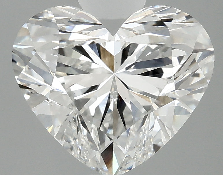 OROLEV Lab Grown Diamond Heart 3.08 Carats - Certification No.717595427