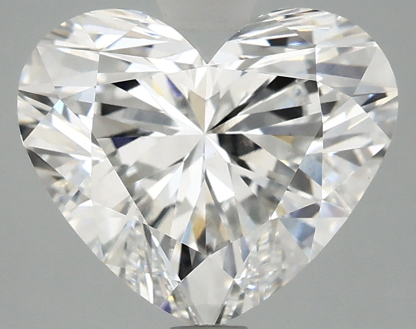 OROLEV Lab Grown Diamond Heart 4.07 Carats - Certification No.715599713