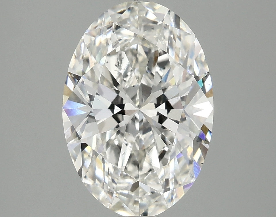 OROLEV Lab Grown Diamond Oval 2.59 Carats - Certification No.762551054