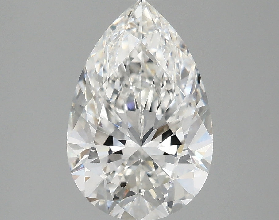 OROLEV Lab Grown Diamond Pear 2.09 Carats - Certification No.752516843