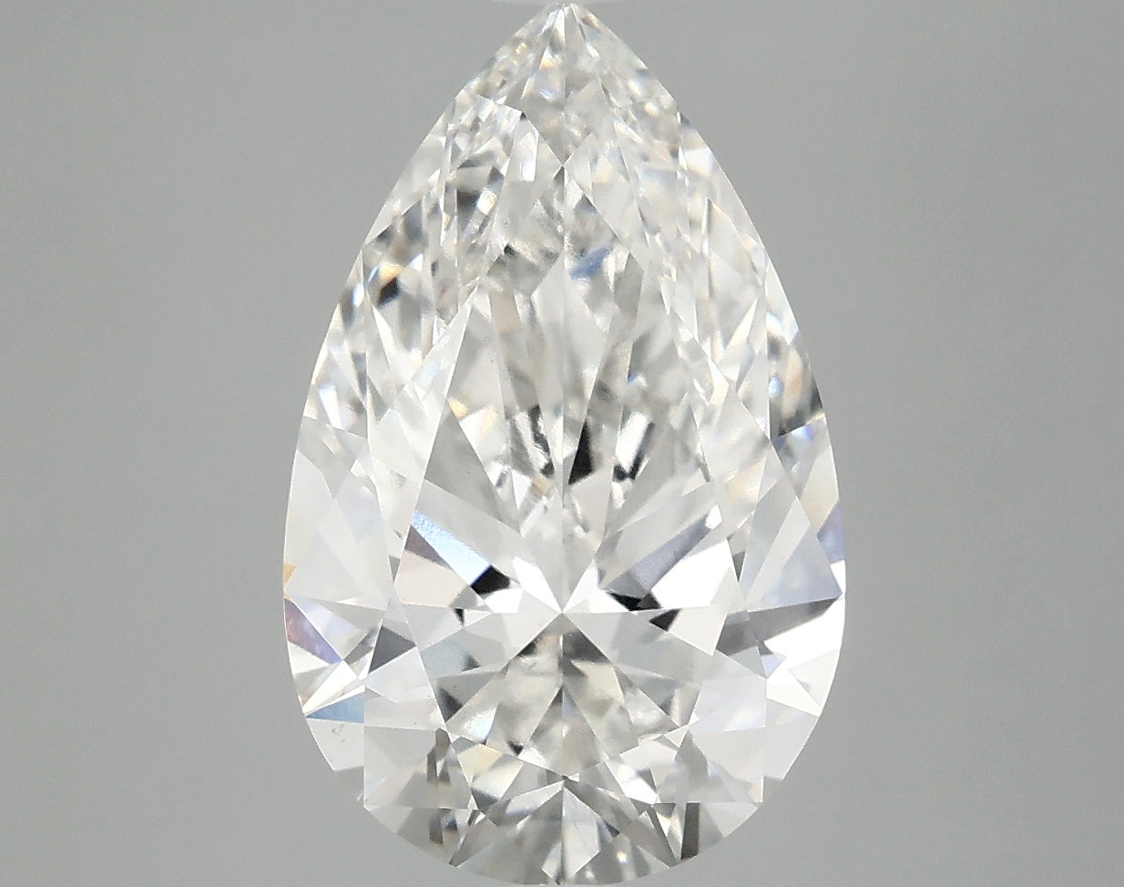 OROLEV Lab Grown Diamond Pear 4.1 Carats - Certification No.794675540