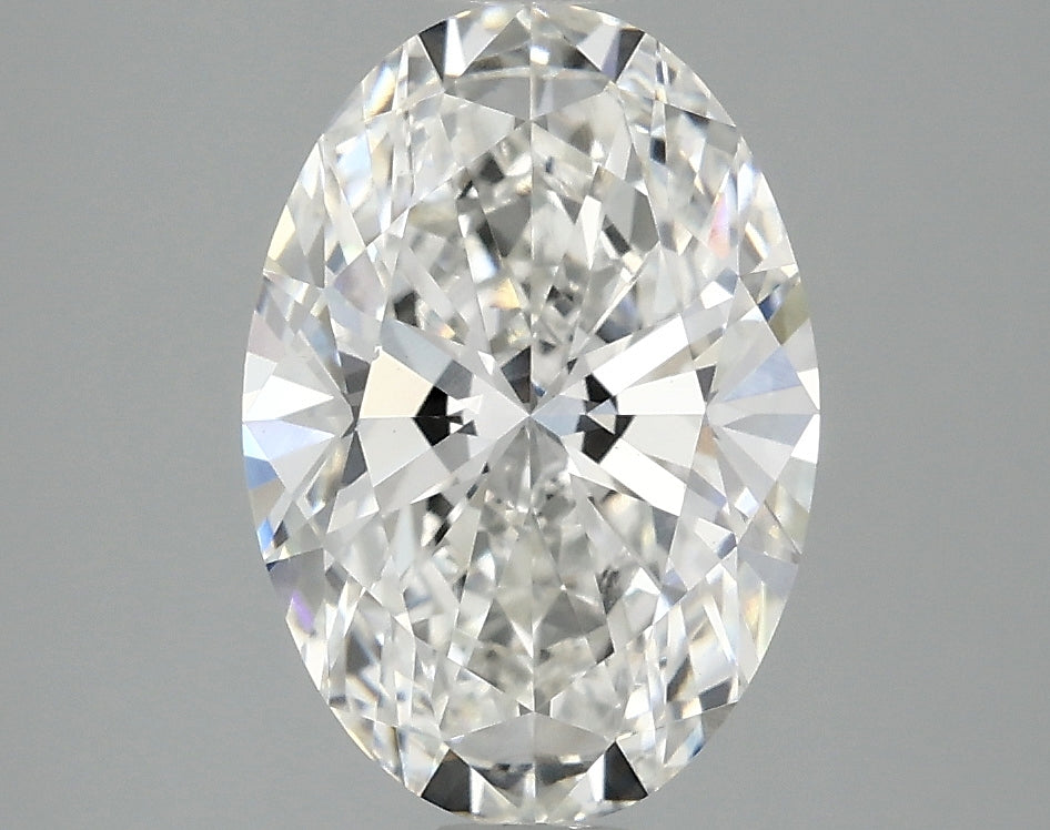 OROLEV Lab Grown Diamond Oval 2.58 Carats - Certification No.760537618