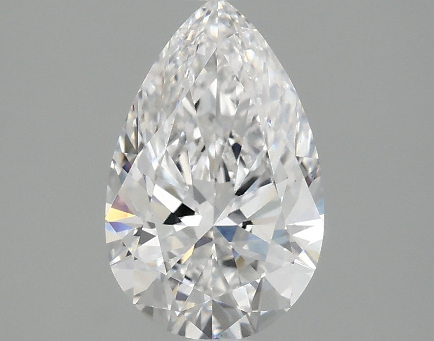 OROLEV Lab Grown Diamond Pear 1.58 Carats - Certification No.690527059