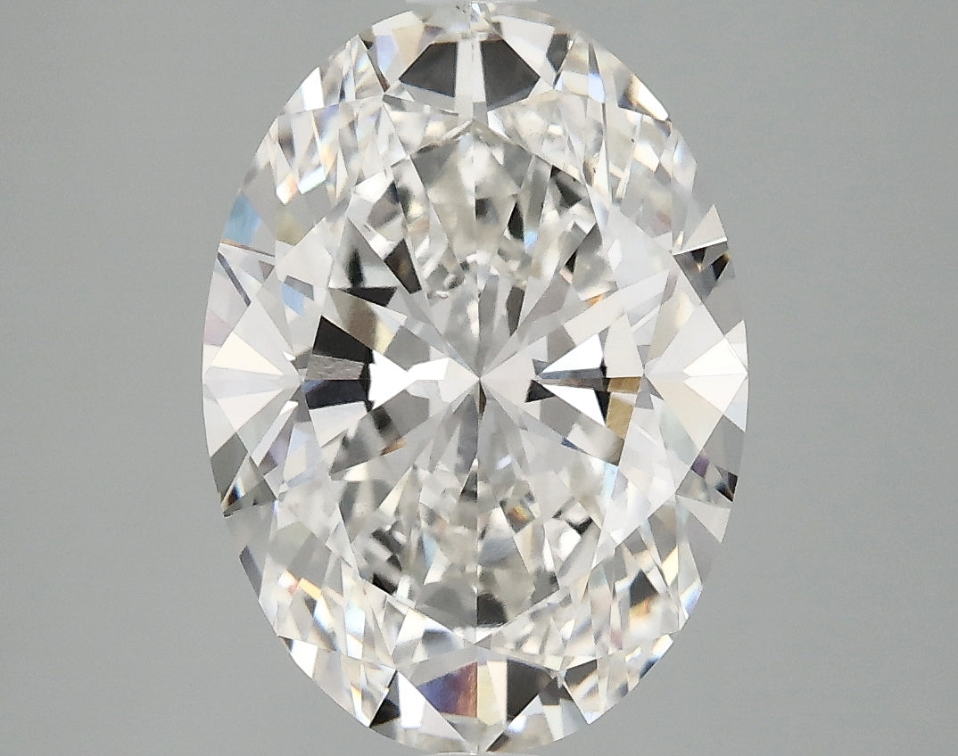 OROLEV Lab Grown Diamond Oval 4.07 Carats - Certification No.786603726