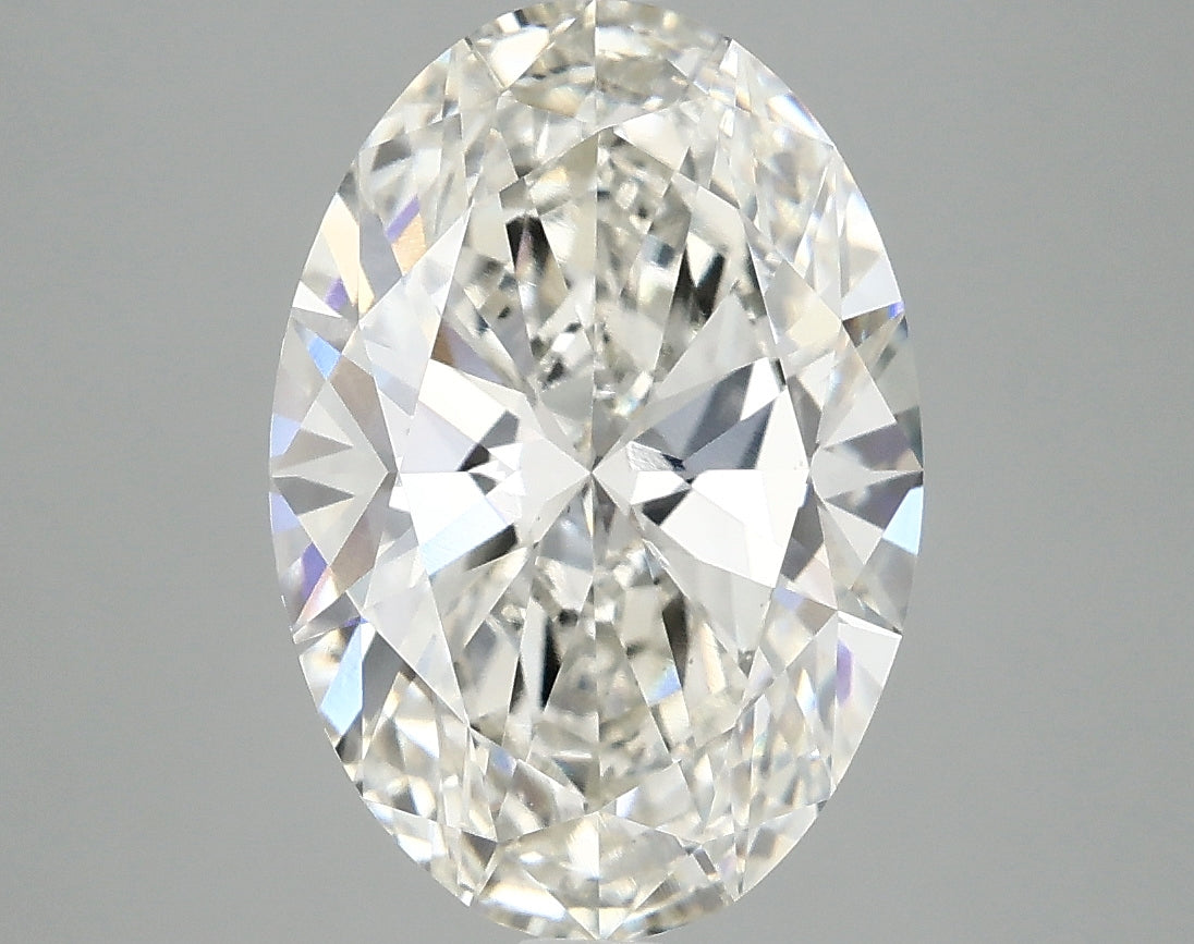 OROLEV Lab Grown Diamond Oval 4.05 Carats - Certification No.798608263