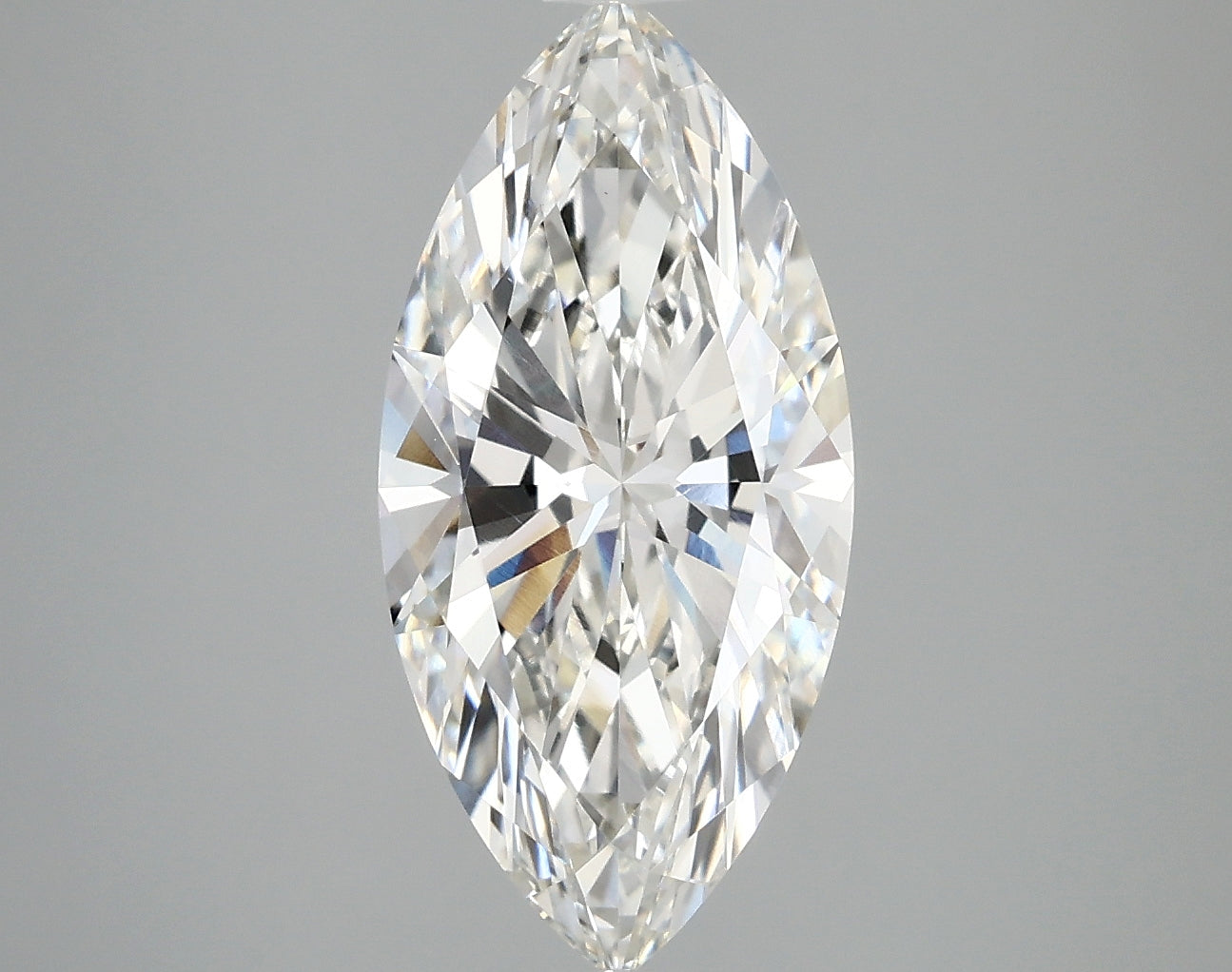 OROLEV Lab Grown Diamond Marquise 3.08 Carats - Certification No.752507017