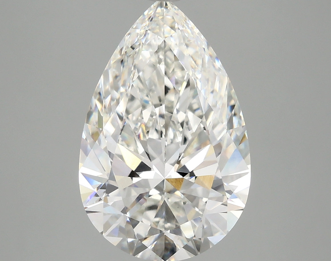OROLEV Lab Grown Diamond Pear 4.04 Carats - Certification No.794696403