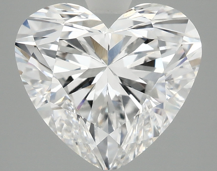 OROLEV Lab Grown Diamond Heart 4.1 Carats - Certification No.717562919
