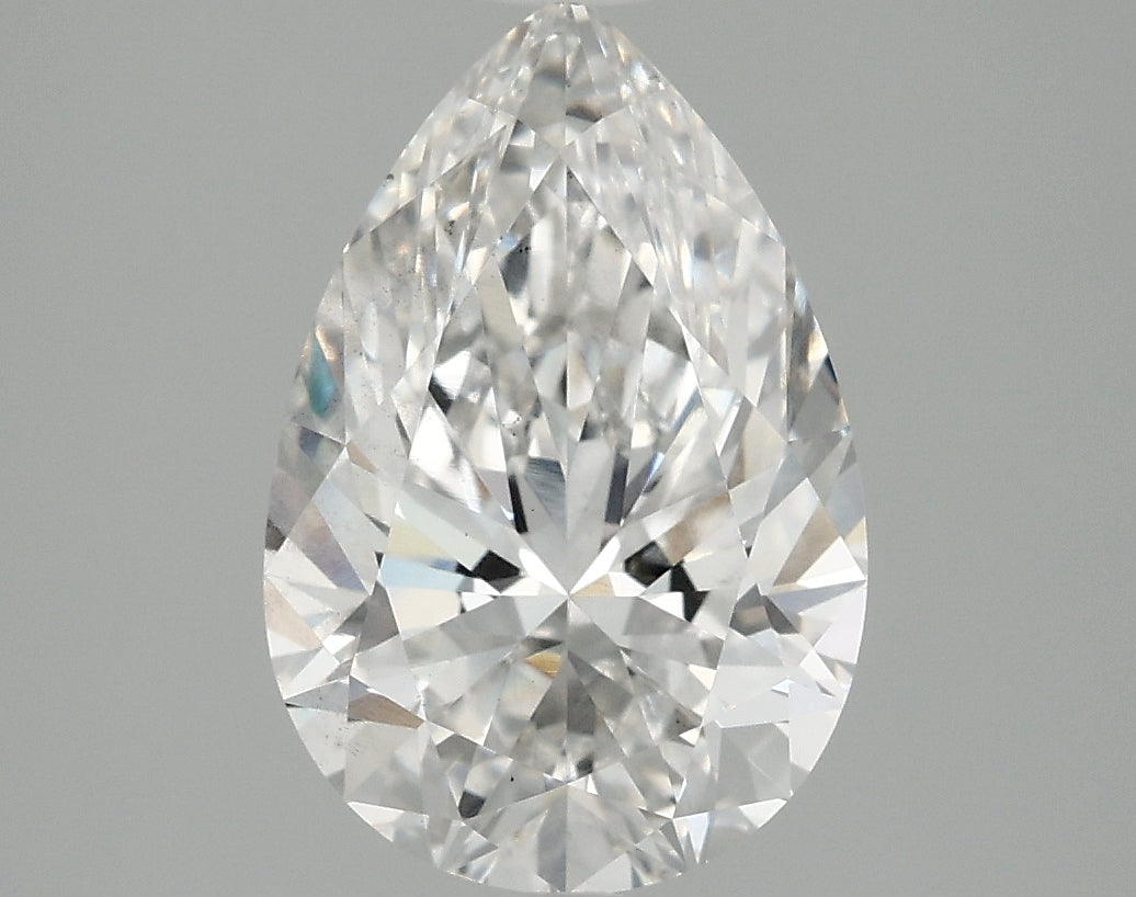 OROLEV Lab Grown Diamond Pear 2.57 Carats - Certification No.772692498