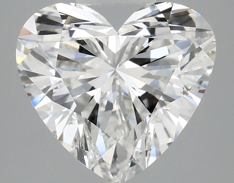 OROLEV Lab Grown Diamond Heart 3.1 Carats - Certification No.763666030