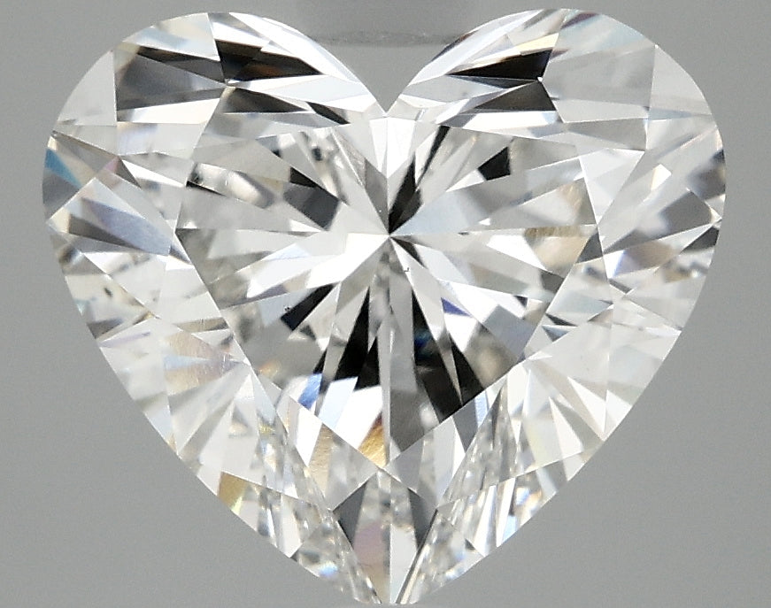 OROLEV Lab Grown Diamond Heart 4.05 Carats - Certification No.715533195