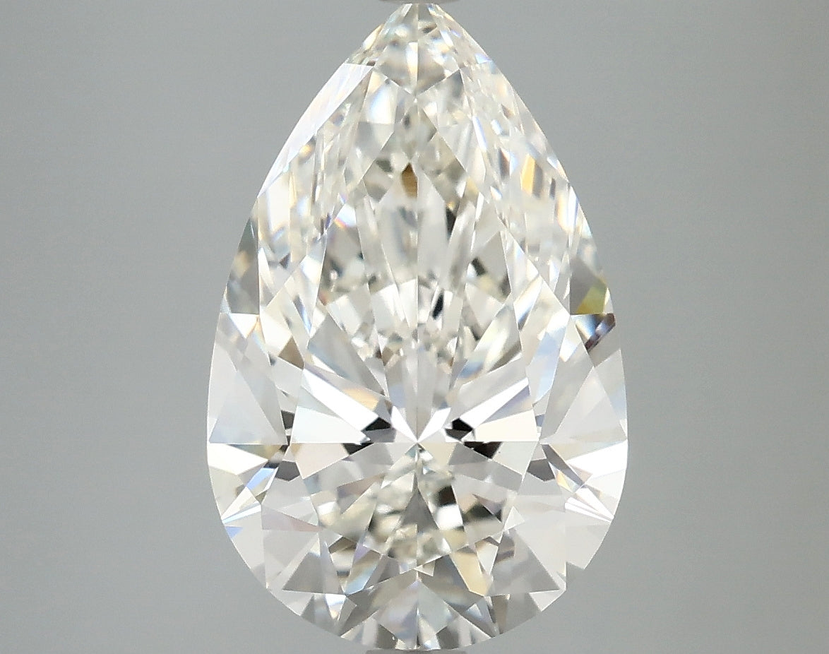 OROLEV Lab Grown Diamond Pear 4 Carats - Certification No.797655195
