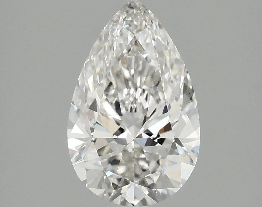 OROLEV Lab Grown Diamond Pear 1.57 Carats - Certification No.795689055