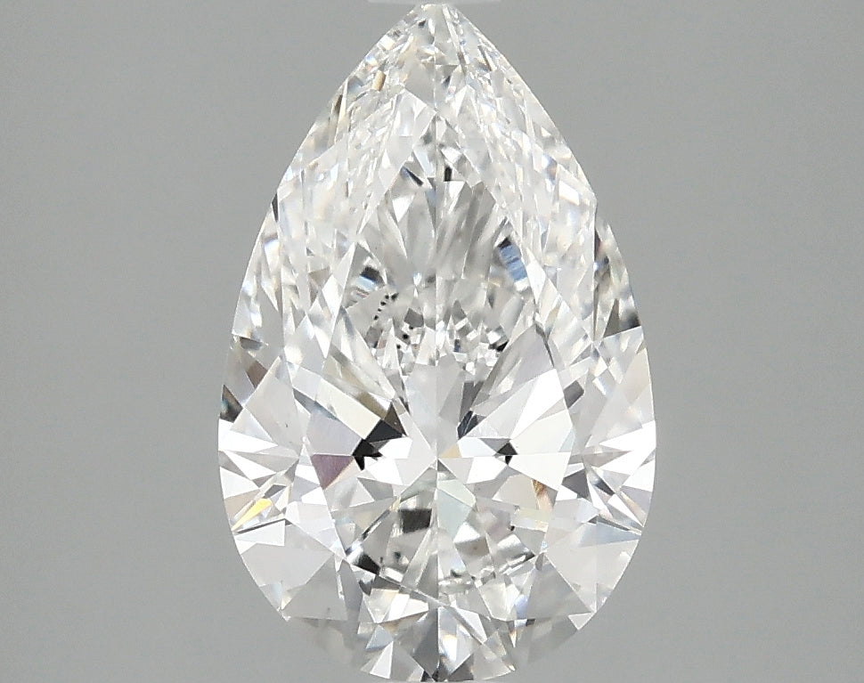OROLEV Lab Grown Diamond Pear 2.1 Carats - Certification No.768640365