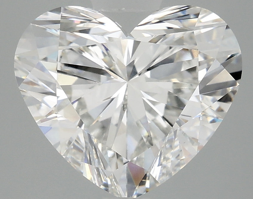 OROLEV Lab Grown Diamond Heart 4.02 Carats - Certification No.706566491