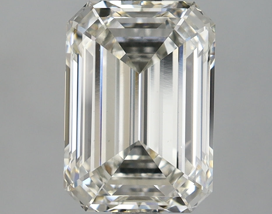 OROLEV Lab Grown Diamond Emerald 3.09 Carats - Certification No.749548457