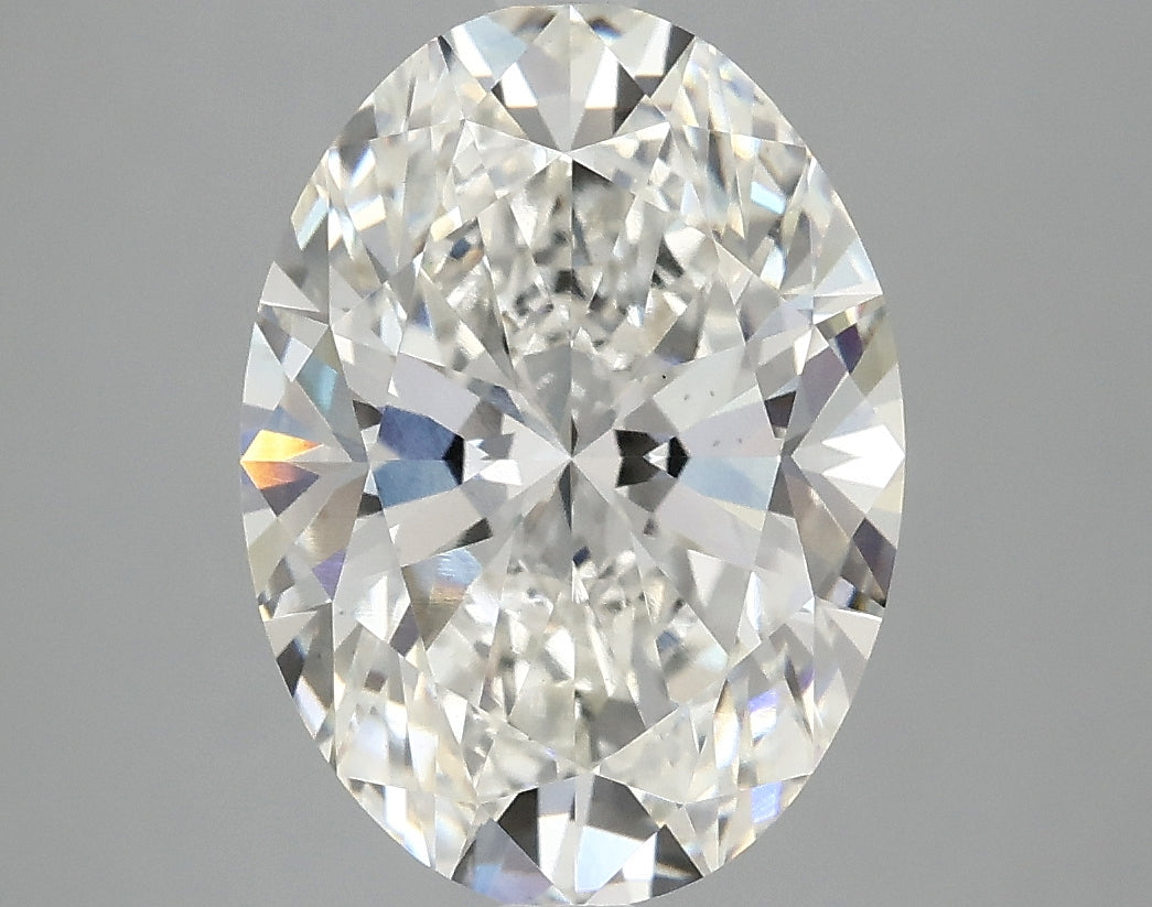 OROLEV Lab Grown Diamond Oval 4.08 Carats - Certification No.786695381