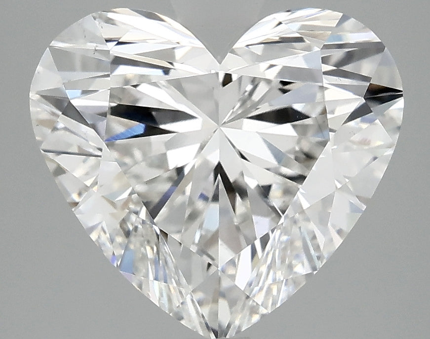 OROLEV Lab Grown Diamond Heart 4.1 Carats - Certification No.713539720