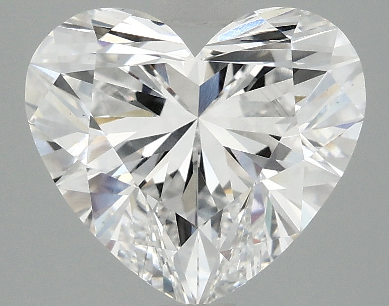 OROLEV Lab Grown Diamond Heart 3.09 Carats - Certification No.711501550