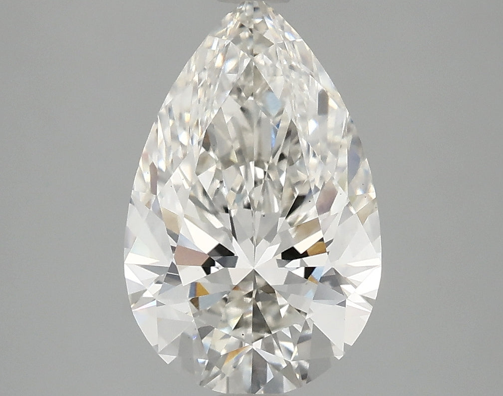 OROLEV Lab Grown Diamond Pear 2.58 Carats - Certification No.771629988