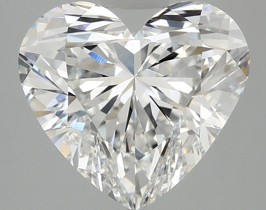 OROLEV Lab Grown Diamond Heart 4.05 Carats - Certification No.717536789