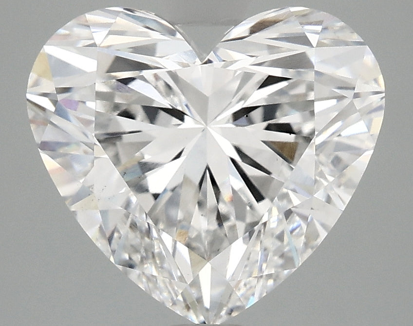 OROLEV Lab Grown Diamond Heart 4.05 Carats - Certification No.715557471