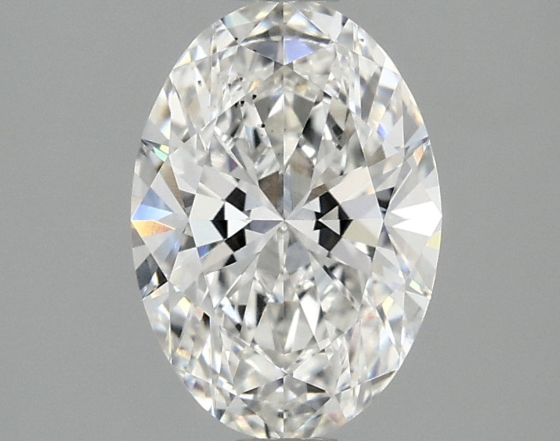 OROLEV Lab Grown Diamond Oval 1.58 Carats - Certification No.752599898