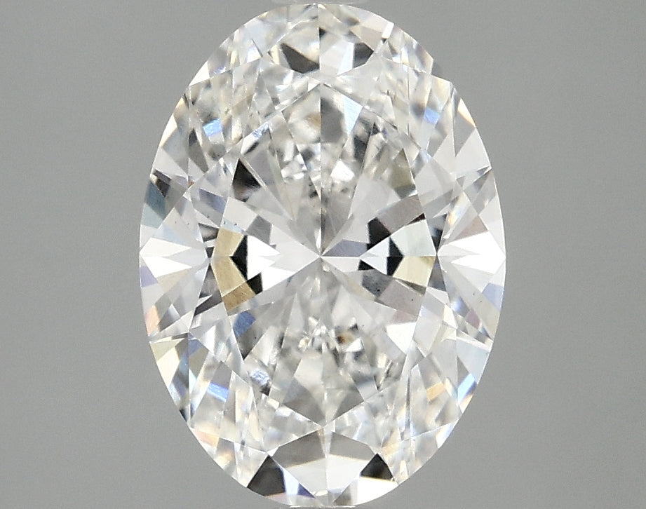 OROLEV Lab Grown Diamond Oval 2.55 Carats - Certification No.760575493