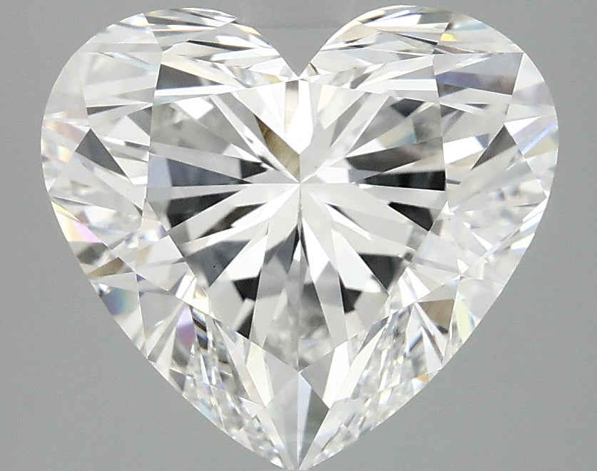 OROLEV Lab Grown Diamond Heart 4.08 Carats - Certification No.712525350