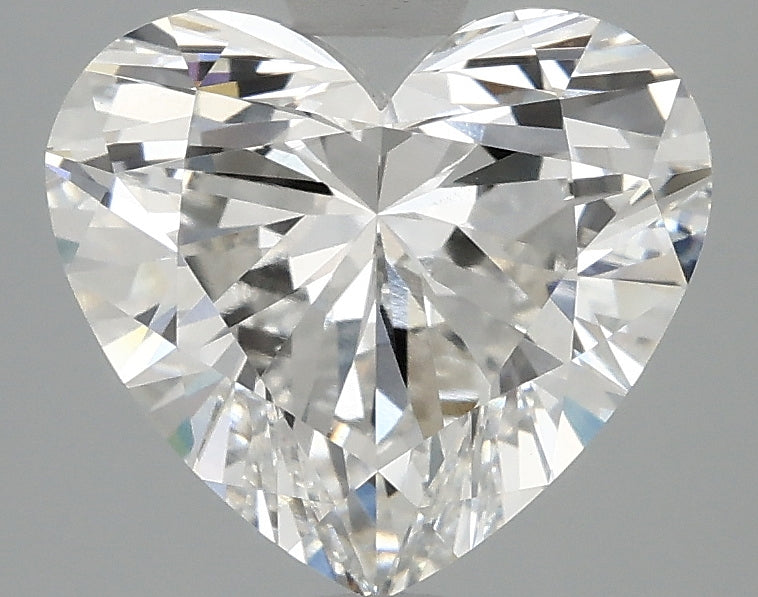 OROLEV Lab Grown Diamond Heart 2.99 Carats - Certification No.713584369