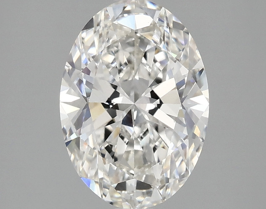 OROLEV Lab Grown Diamond Oval 2.09 Carats - Certification No.756592350