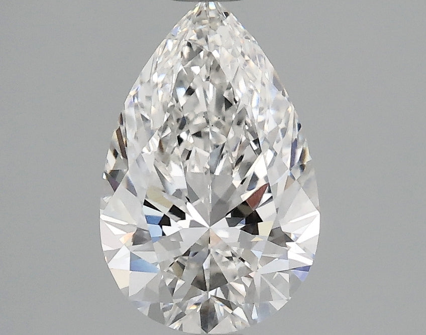 OROLEV Lab Grown Diamond Pear 1.57 Carats - Certification No.797639962