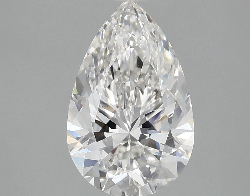 OROLEV Lab Grown Diamond Pear 1.59 Carats - Certification No.749533341