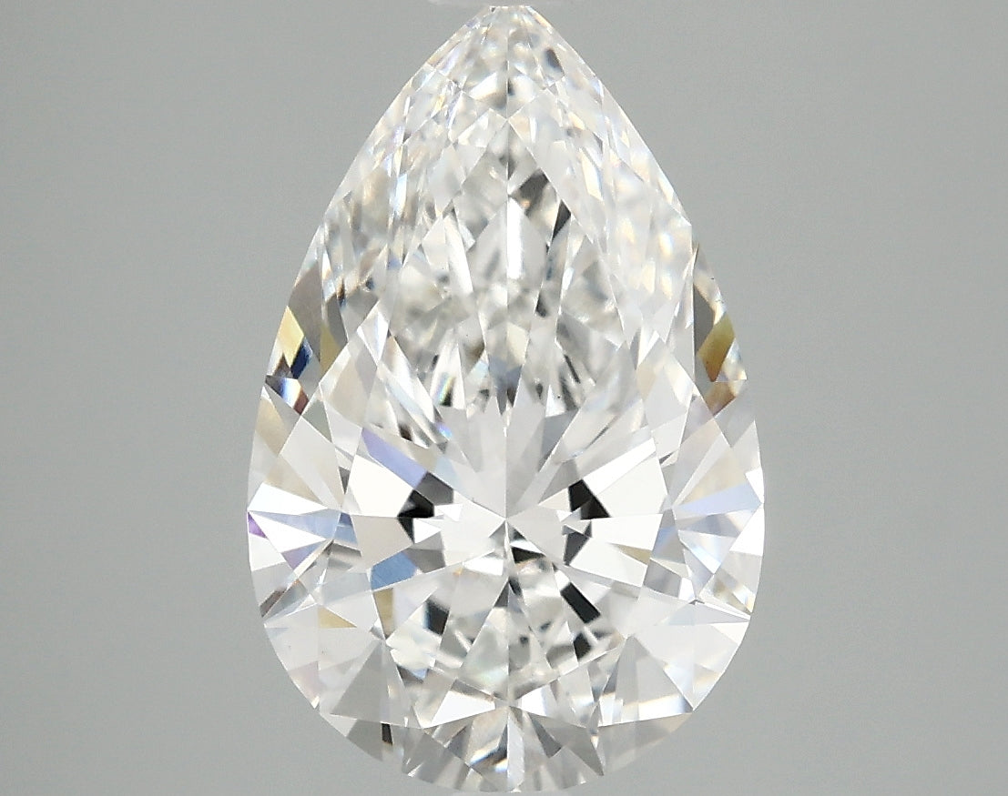 OROLEV Lab Grown Diamond Pear 3.09 Carats - Certification No.728510907