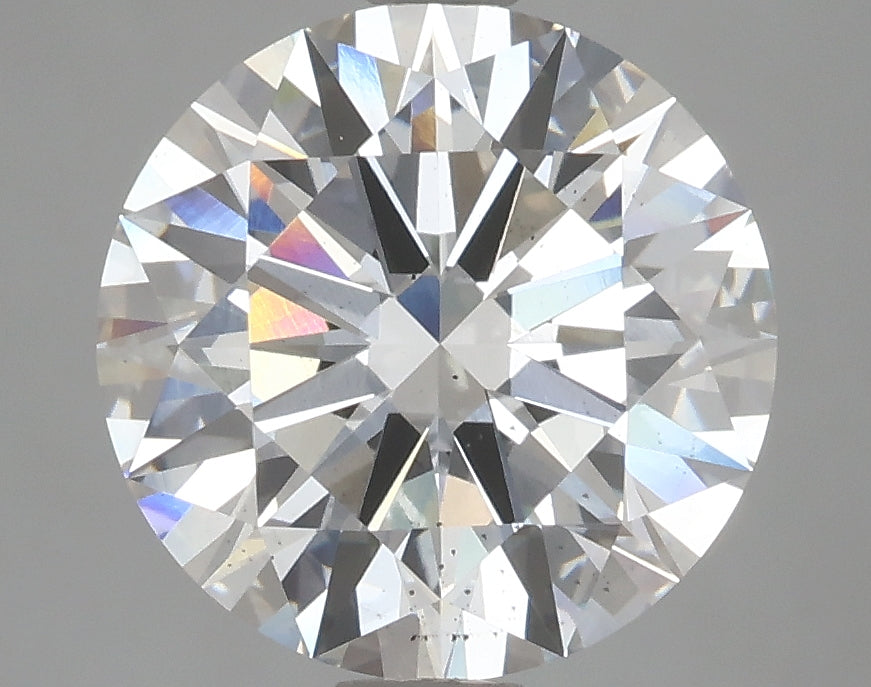 OROLEV Lab Grown Diamond Round Brilliant 3.78 Carats - Certification No.614339596